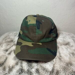 Newhattan Cap hat Camouflage  Adjustable  one size 100% cotton